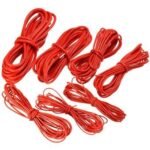 Cable siliconado 20AWG ROJO (1 metro)
