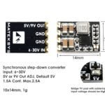 Micro Bec matek 5v/9v ajustable