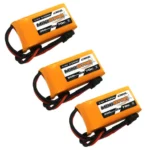 CNHL MiniStar HV 350mAh 7.6V 2S 70C Lipo Batería (3 unidades)