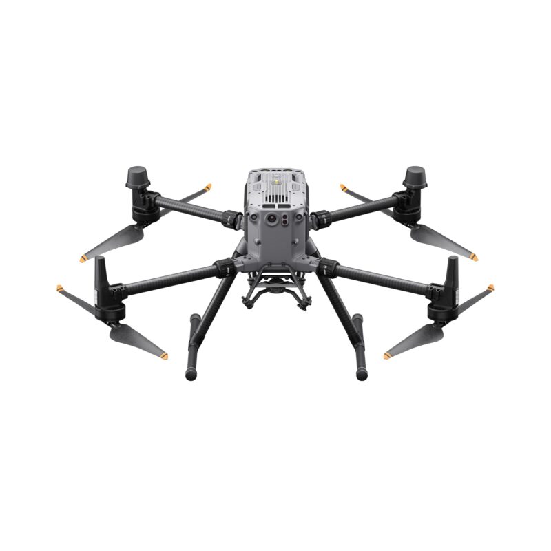 Dron DJI Matrice 350 RTK en vuelo con sistema de transmisión de video HD