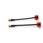 RUSH Antena Cherry SMA RHCP Straight Extendend