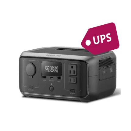 Estación de Energía Portátil EcoFlow RIVER 3 UPS 300W Potencia - 245Wh Capacidad