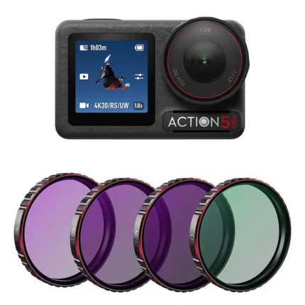 STARTRC Juego de filtros ND para DJI Osmo Action 5Pro/4/3
