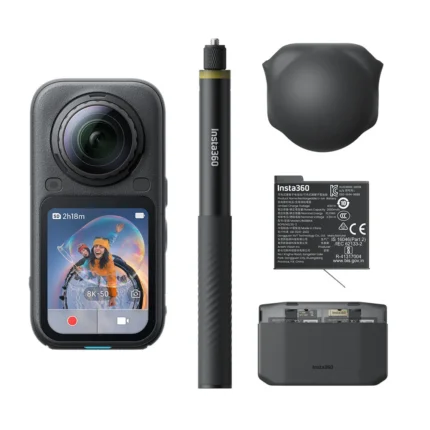 Insta360 X6 Essentials Bundle | Cámara 8K + Accesorios