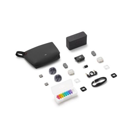 DJI Mic Mini 2S (2 TX + 1 RX + estuche de carga)